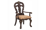 Deryn Park Cherry Traditional Solid Wood Plush Upholstered Seat Rectangular Dining Room Set - Ella Furniture