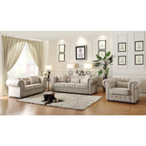 Savonburg Neutral Fabric Sofa