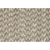 St.Claire Brown Tufted Fabric Sofa fabric swatch side view