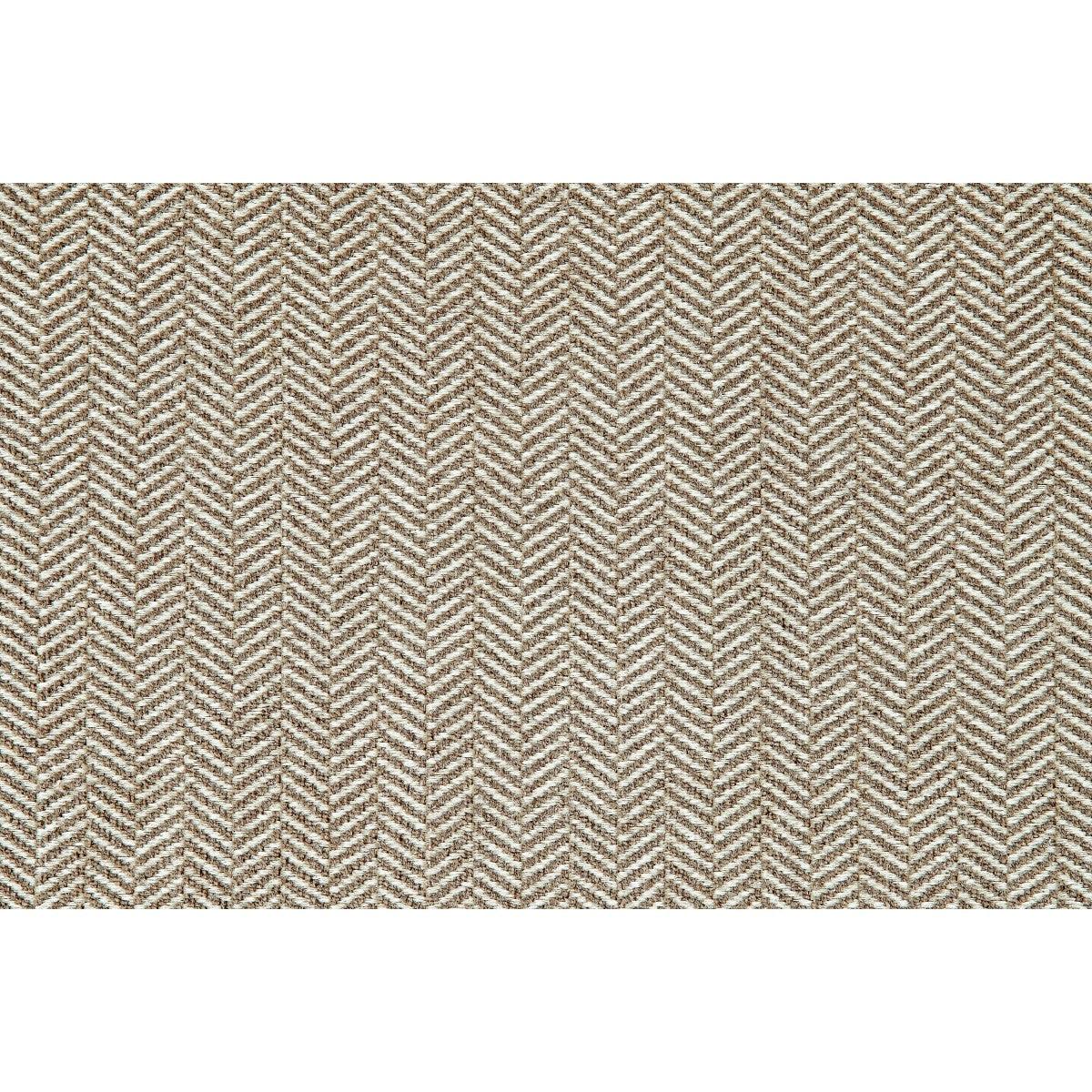 St.Claire Brown Tufted Fabric Sofa fabric swatch side view
