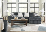Korestone Dark Brown Coffee Table with 2 End Tables — product view