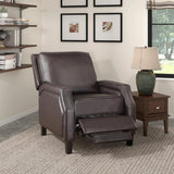 Attached seat and back cushions detail