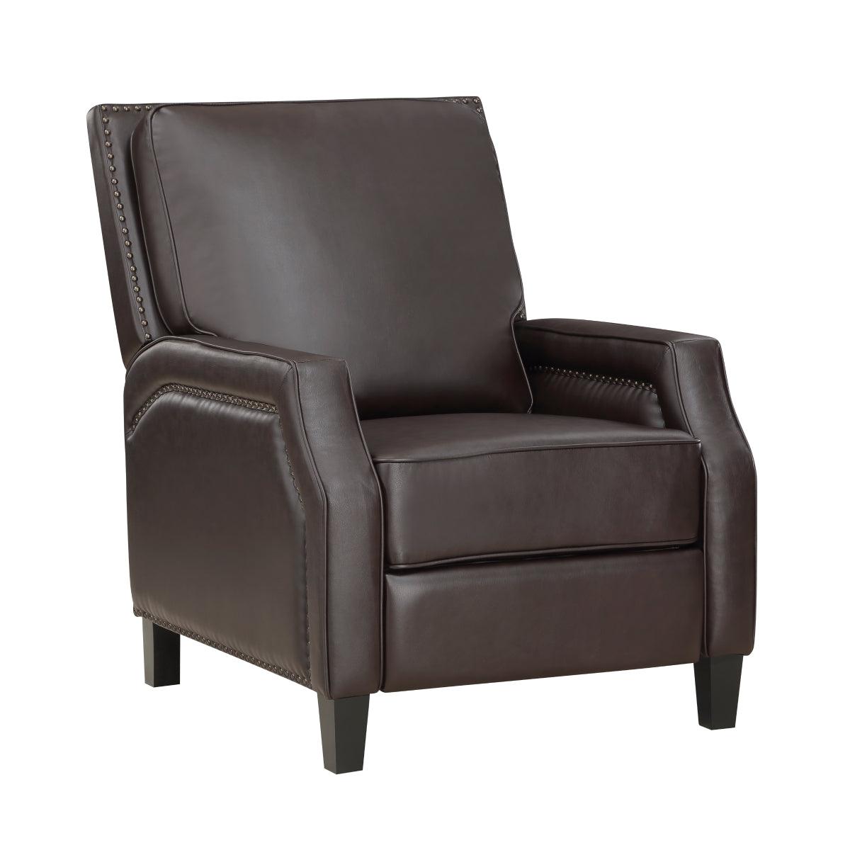 Berenson Recliner push-back mechanism and seat detail