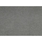 Banks gray fabric recliner with visible attached cushions