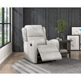 Durant Recliner Chair from front with footrest