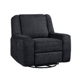 Side view of Monterey swivel reclining chair