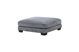 Traverse Gray Corduroy Fabric Sectional Sofa main view