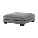 detailed fabric texture of sectional sofa