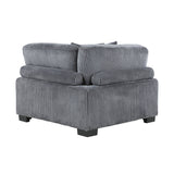 Traverse Loveseat seat cushions detail
