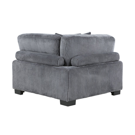 Traverse Loveseat seat cushions detail