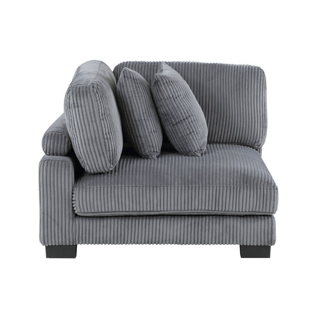 living room setting with Traverse sectional sofa