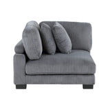 Loveseat showing adjustable arm and back rest