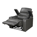 Recliner fully extended position