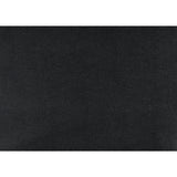 Lewes Loveseat fabric swatch showing black leather texture