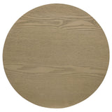 Hamlyn 5-piece Round Wood Counter Height Dining Set Black and Natural Oak — product image 4