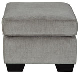 Altari Alloy Chenille Ottoman side profile
