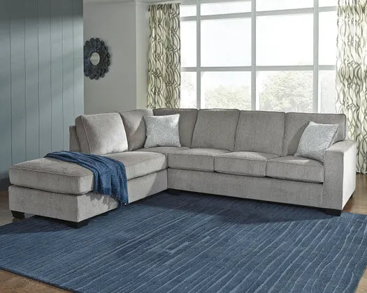 Altari Alloy Chenille 2-Piece Sleeper Sectional with Chaise