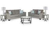 Altari Alloy 7-Piece Living Room Set side view