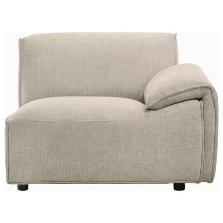 Crane 5-piece Modular Sectional Sofa Beige — product image 14