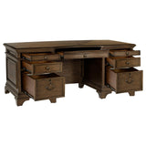 Side angle showing file cabinet drawer open
