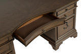 Back view showing assembly hardware markers