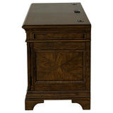 Lockable cabinet door detail