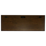 Top surface displaying decor items