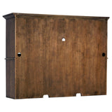 Hartshill Hutch full side profile in burnished oak