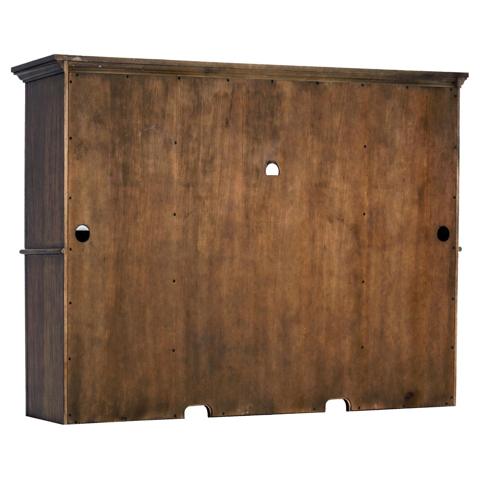 Hartshill Hutch full side profile in burnished oak