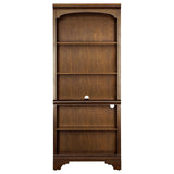 Hartshill bookcase side profile showing shelf depth