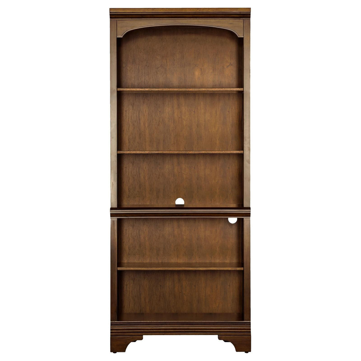 Hartshill bookcase side profile showing shelf depth