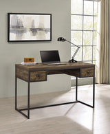 Open cabinet doors revealing adjustable shelves inside
