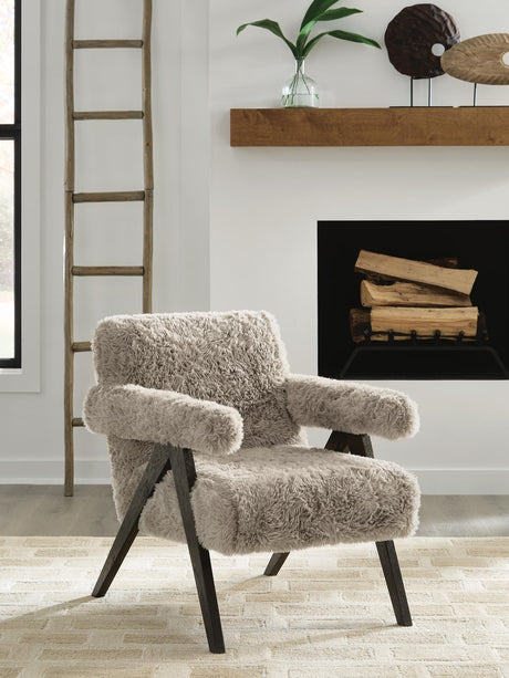 Goda Mocha Accent Chair — product view
