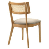 Fabra Cane Back Side Chair Honey Wheat Set of 2 — product image 8