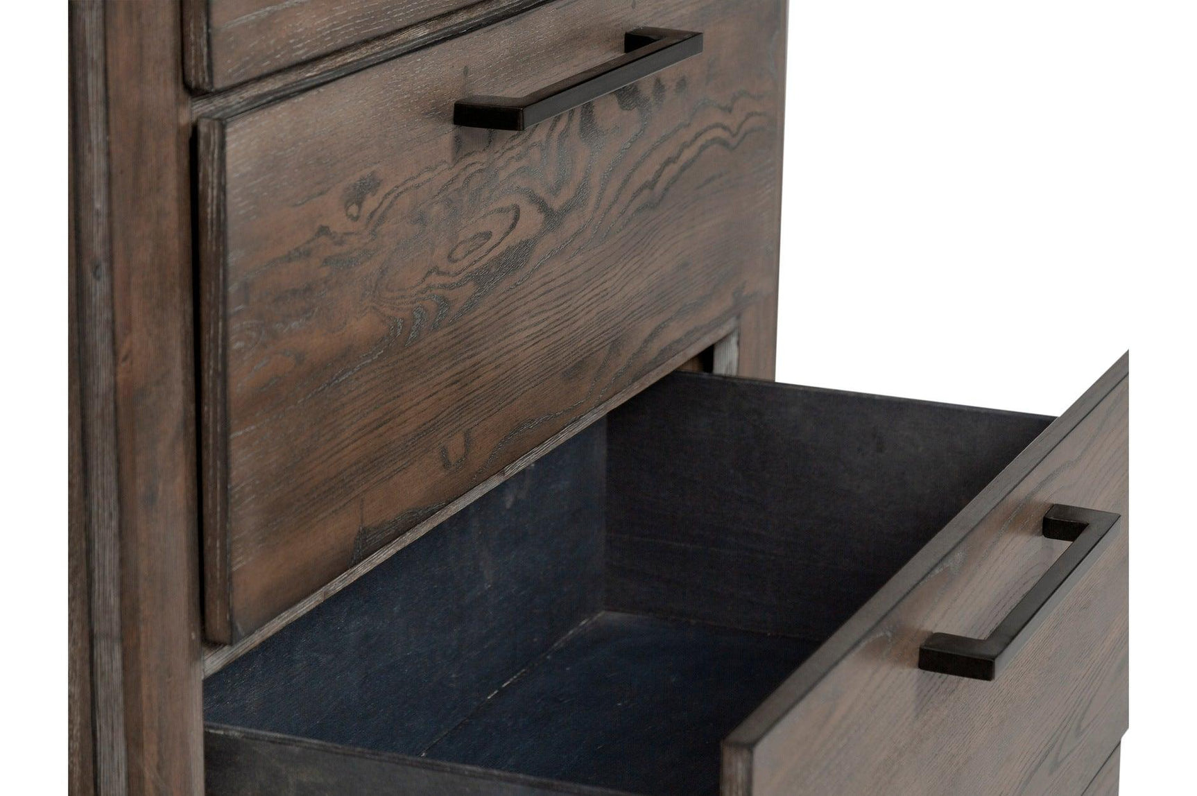 Gray Fabric Tufted Bedroom Set bed main view
