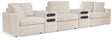 Modmax Oyster Next-Gen Nuvella™ 5-Piece Sectional — product view