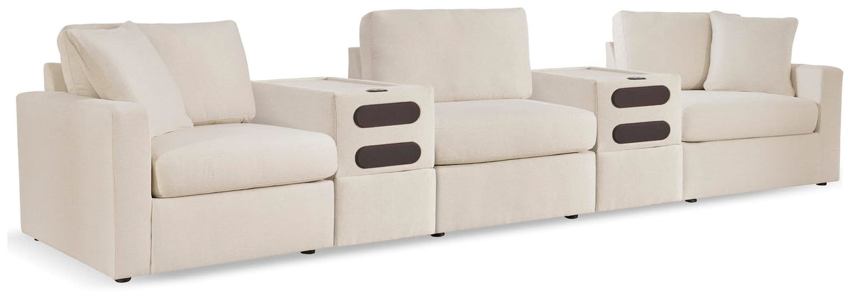 Modmax Oyster Next-Gen Nuvella™ 5-Piece Sectional — product view