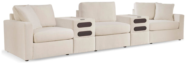 Modmax Oyster Next-Gen Nuvella™ 5-Piece Sectional — product view