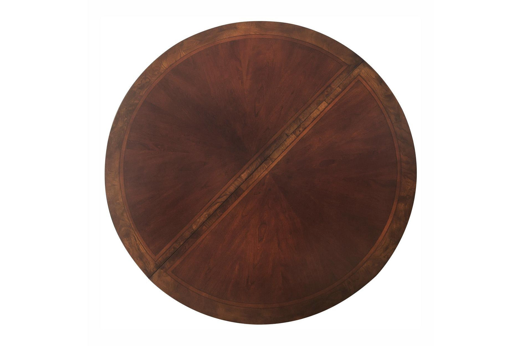 Deryn Park Cherry Modern Classic Traditional Solid Wood Upholstered Oval Dining Room Set - Ella Furniture