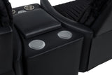 Madden 3-piece Corduroy Upholstered Manual Theater Seating Black — product image 14