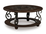 Dark Brown Coffee Table and End Table Set — product image 3