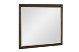 Griggs Dark Brown Panel Bedroom Set bed side view