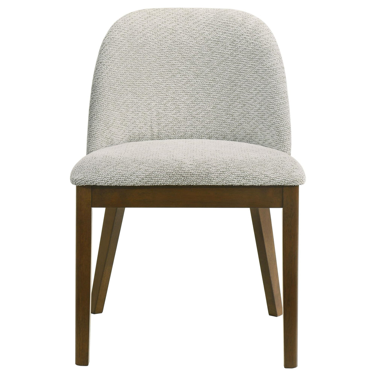 Mueller Upholstered Dining Side Chair Brown and Beige Set of 2 — product image 4