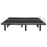 Weston Split Eastern King Massage Adjustable Bed Base in Black and Grey — product image 4