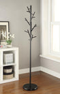 Black Clover 18-Hook Coat Rack side view