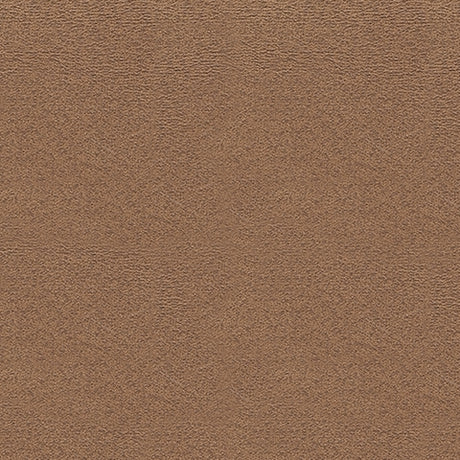 Fabric swatch showing caramel faux leather texture
