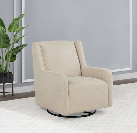 Serra Glider Recliner angle showing swivel base