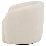Gerley chair metal swivel base detail