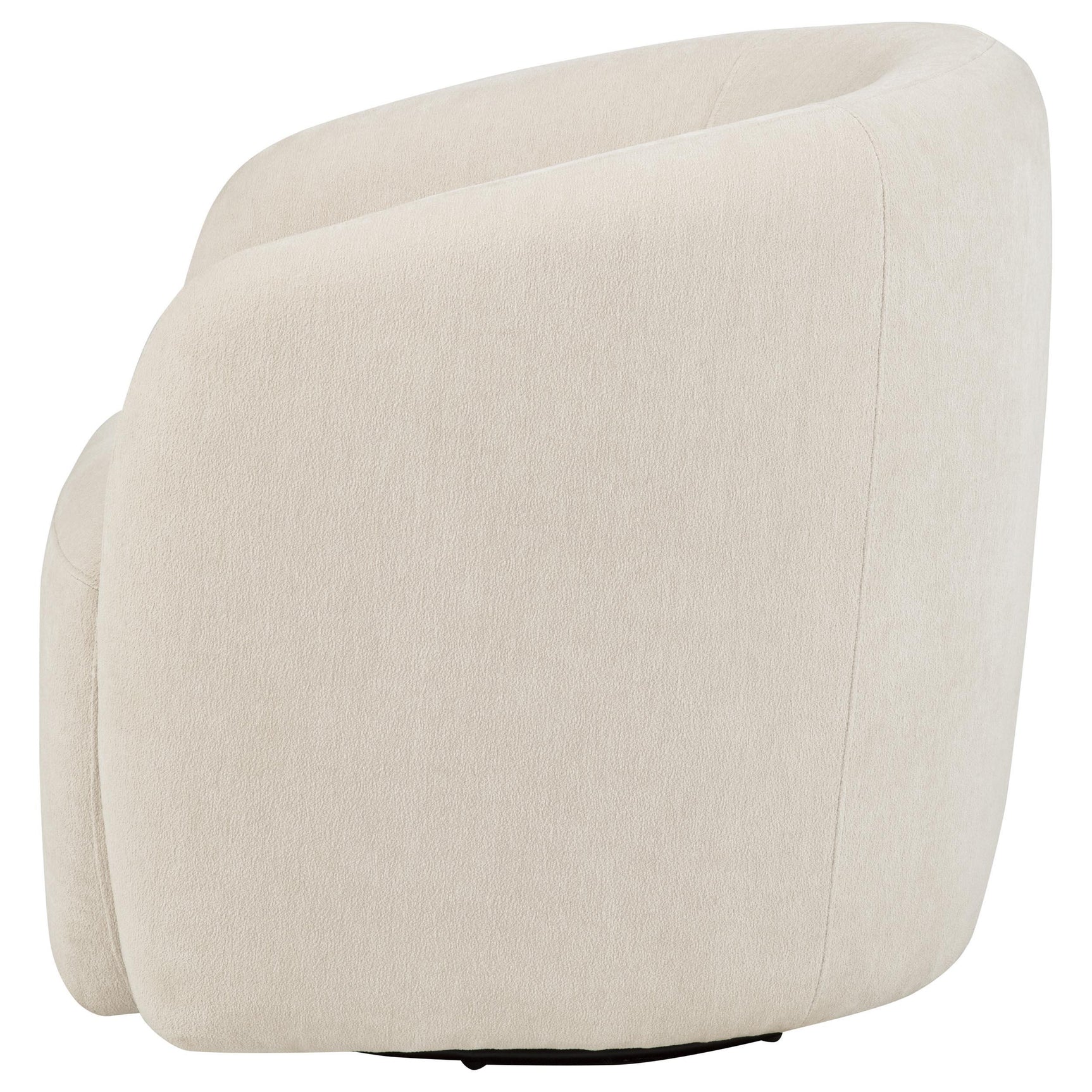 Gerley chair metal swivel base detail
