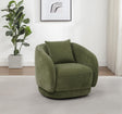 Arnaud swivel chair angled side view